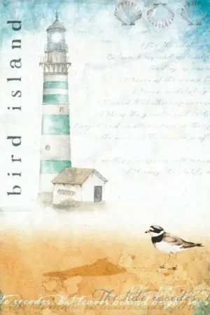 Alta Calidad PAPEL ARROZ CALAMBOUR TCR006 FARO 35x50