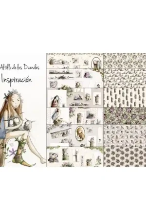 No Te Lo Pierdas PAPEL SCRAP EL ALTILLO DE LOS DUENDES KIT 30x30 INSPIRACIÓN
