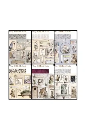 Comprar En Línea PAPEL SCRAP EL ALTILLO DE LOS DUENDES KIT 30x30 SERENDIPIA