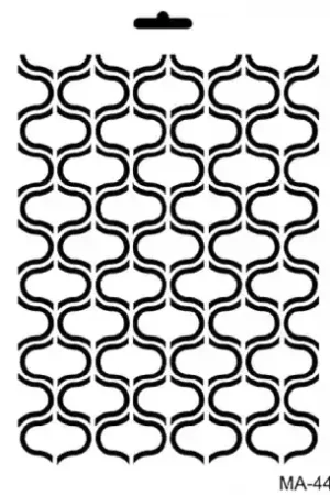 Nuevo Modelo STENCIL CADENCE 21x29 CM FONDO RETRO