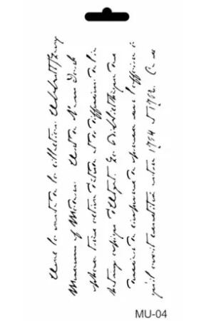 STENCIL CADENCE 10x25 CM TEXTO Barato