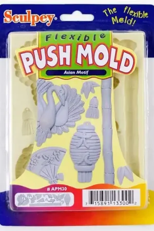 MOLDE SCULPEY ASIAN MOTIF Nuevo Modelo