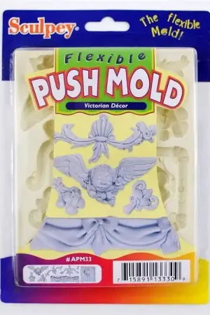 MOLDE SCULPEY VICTORIAN DECOR Precio Reducido