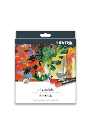 Mejor Calidad PASTELES AL OLEO LYRA CAJA 24 COLORES