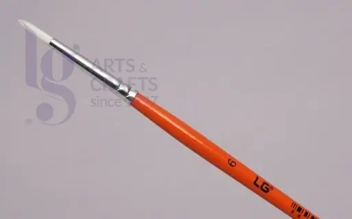PINCEL LG TELA SINTÉTICO REDONDO Nº 6 Mejor Calidad