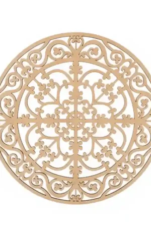 MANDALA DE MADERA 30 CM Liquidación