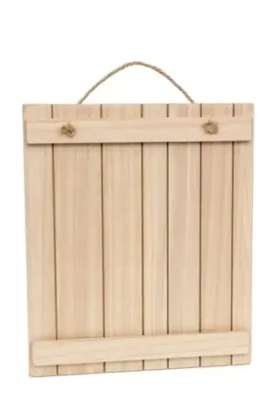 Compra Ahora TABLA DE MADERA RAYADA 34x40x1.8 CM