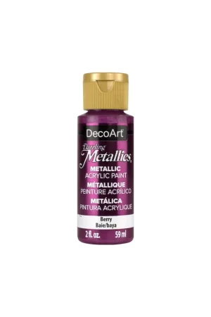 PINTURA AMERICANA 59ml METALIZADO BERRY No 320 Alta Calidad