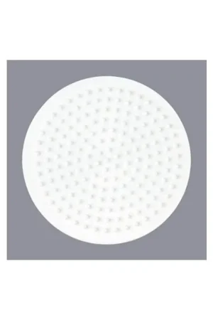 PLACA HAMA MIDI CIRCULAR PEQUEÑA 8 CM Nº222 Certificado