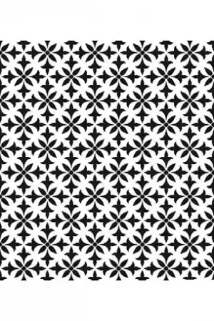 STENCIL CADENCE 25x25 CM FONDO FLOR GEOMÉTRICA Disponible Ahora