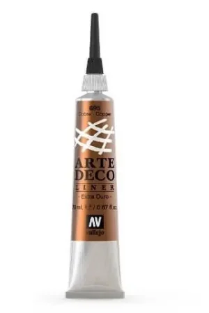 Precio Rebajado CONTORNO DE RELIEVE VALLEJO COBRE 20 ML