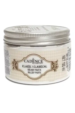 Oferta Limitada PASTA RELIEVE CADENCE CLÁSICA LISA 150 ML