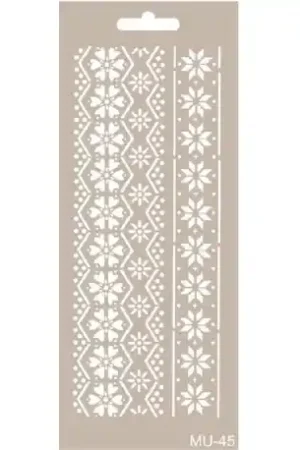 STENCIL CADENCE 10x25 CM CENEFAS DE PUNTO Alta Calidad