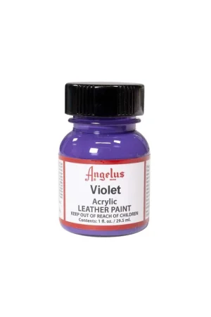 Marca Reconocida PINTURA CUERO ANGELUS 29,5ml VIOLET