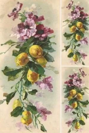 PAPEL ARROZ CALAMBOUR DGR159 LIMONES 32x45 Stock Limitado