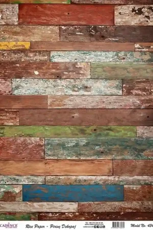 PAPEL ARROZ CADENCE Nº434 MADERA ENVEJECIDA 30x41 Ocasión Especial