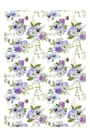 PAPEL ARROZ CADENCE Nº568 PENSAMIENTOS 30x41 A Buen Precio