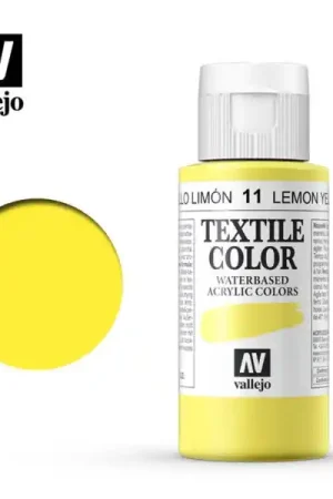 De Moda PINTURA TELA VALLEJO Nº11 AMARILLO LIMÓN 35 ML