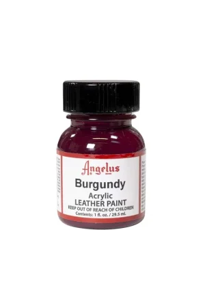 PINTURA CUERO ANGELUS 29,5ml BURGUNDY Precio Reducido