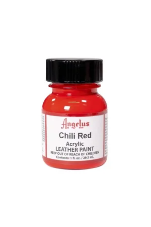 PINTURA CUERO ANGELUS 29,5ml CHILI RED Mejor Calidad