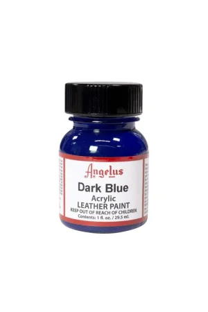 PINTURA CUERO ANGELUS 29,5ml DARK BLUE Pago Seguro