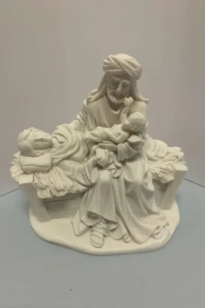 MARMOLINA, SAGRADA FAMILIA 12x12 CM Novedad