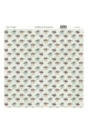 PAPEL SCRAP EL ALTILLO DE LOS DUENDES, LEYENDO COLORES 006 Solo Por Tiempo Limitado