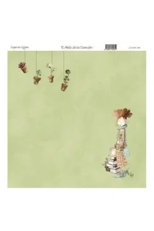 Lujoso PAPEL SCRAP EL ALTILLO DE LOS DUENDES, LEYENDO COLORES 001