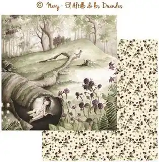 PAPEL SCRAP EL ALTILLO DE LOS DUENDES, SUSURROS DE HADA 010 Última Versión