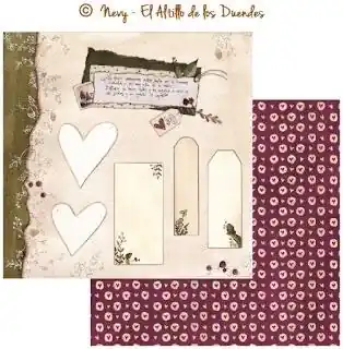 PAPEL SCRAP EL ALTILLO DE LOS DUENDES, SUSURROS DE HADA 002 Venta Final