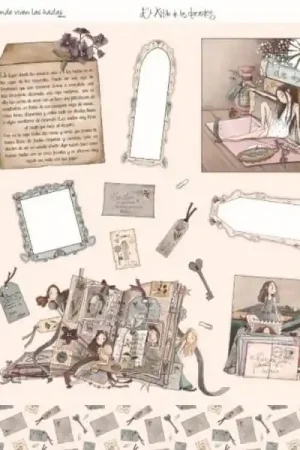 PAPEL SCRAP EL ALTILLO DE LOS DUENDES, DONDE VIVEN LAS HADAS 006 Pedido Al Por Mayor