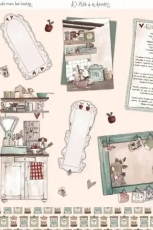 PAPEL SCRAP EL ALTILLO DE LOS DUENDES, DONDE VIVEN LAS HADAS 004 Mejor Calidad