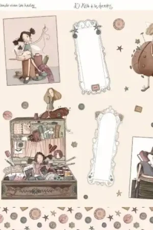 PAPEL SCRAP EL ALTILLO DE LOS DUENDES, DONDE VIVEN LAS HADAS 003 Mejor Precio