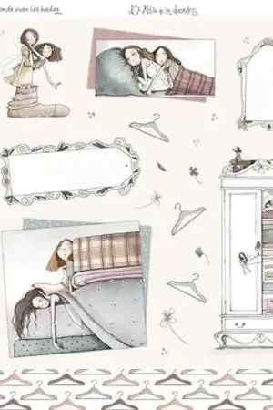 PAPEL SCRAP EL ALTILLO DE LOS DUENDES, DONDE VIVEN LAS HADAS 002 Precio De Oferta