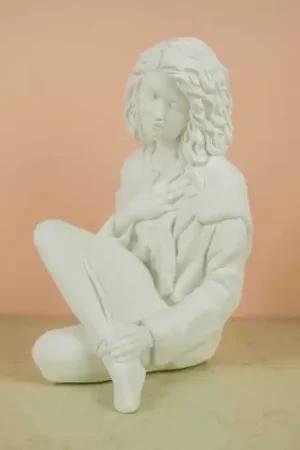 ESCAYOLA, NIÑA POESÍA 27 CM Liquidación