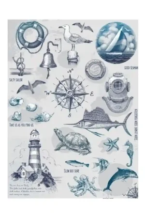 No Te Lo Pierdas PAPEL ARROZ CADENCE Nº382 ELEMENTOS MARINOS