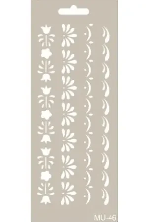 Envío Internacional STENCIL CADENCE 10x25 CM CENEFAS