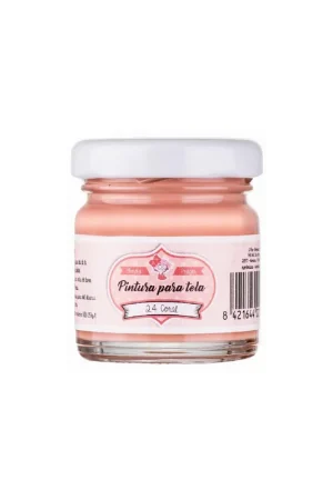 PINTURA TEXTIL AMELIE 30ml CORAL Tendencia