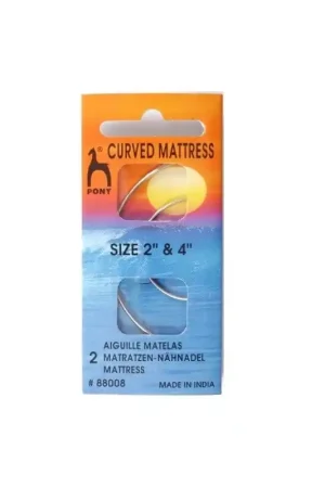 Gran Oferta AGUJAS CURVAS PONY 2 Y 4 PULGADAS, SET 2