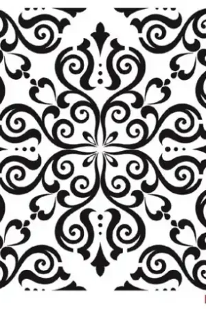 STENCIL CADENCE 25x25 CM BALDOSA GRANDE Favorito De Clientes