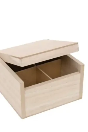Envío Exprés CAJA MADERA 16x16x9.5 CM