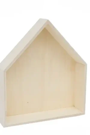 Precio Reducido CAJA MADERA CUADRO/ESTANTERÍA CASA