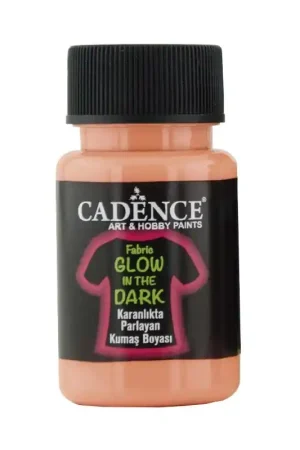 Oferta Flash PINTURA TELA CADENCE - GLOW IN THE DARK NARANJA