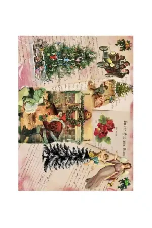 PAPEL ARROZ CADENCE Nº512 ABETO NAVIDAD 30x41 Súper Precio