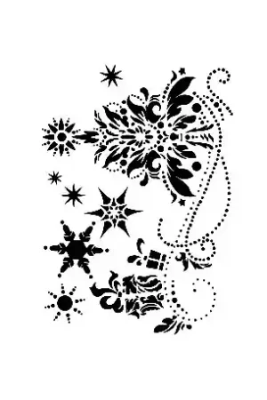 STENCIL CADENCE 21x29 CM NAVIDAD Precio Bajo