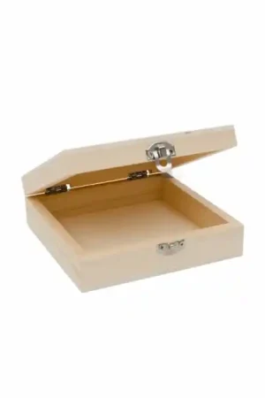 CAJA MADERA 12x12x4 CM Certificado