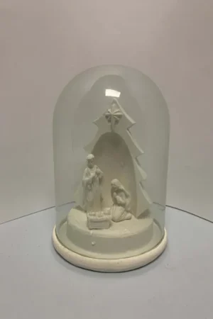 MARMOLINA, NACIMIENTO CON CAMPANA 16 CM Mejor Calidad