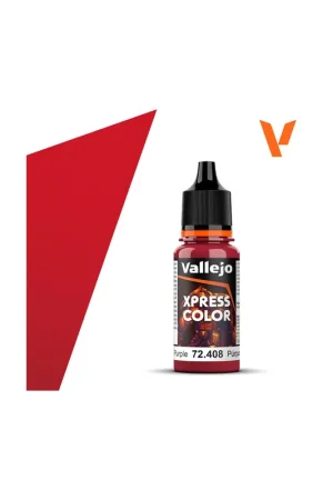 Auténtico PINTURA VALLEJO GAME 18 ml PÚRPURA CARDENAL
