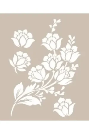 Ocasión Especial STENCIL CADENCE 21x30 CM ROSAS