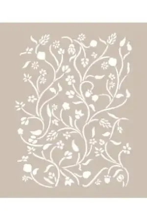 Profesional STENCIL CADENCE 21x29 CM RAMAS Y FLORES
